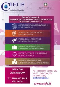 Locandina Open Day 27 GENNAIO 2018 PD